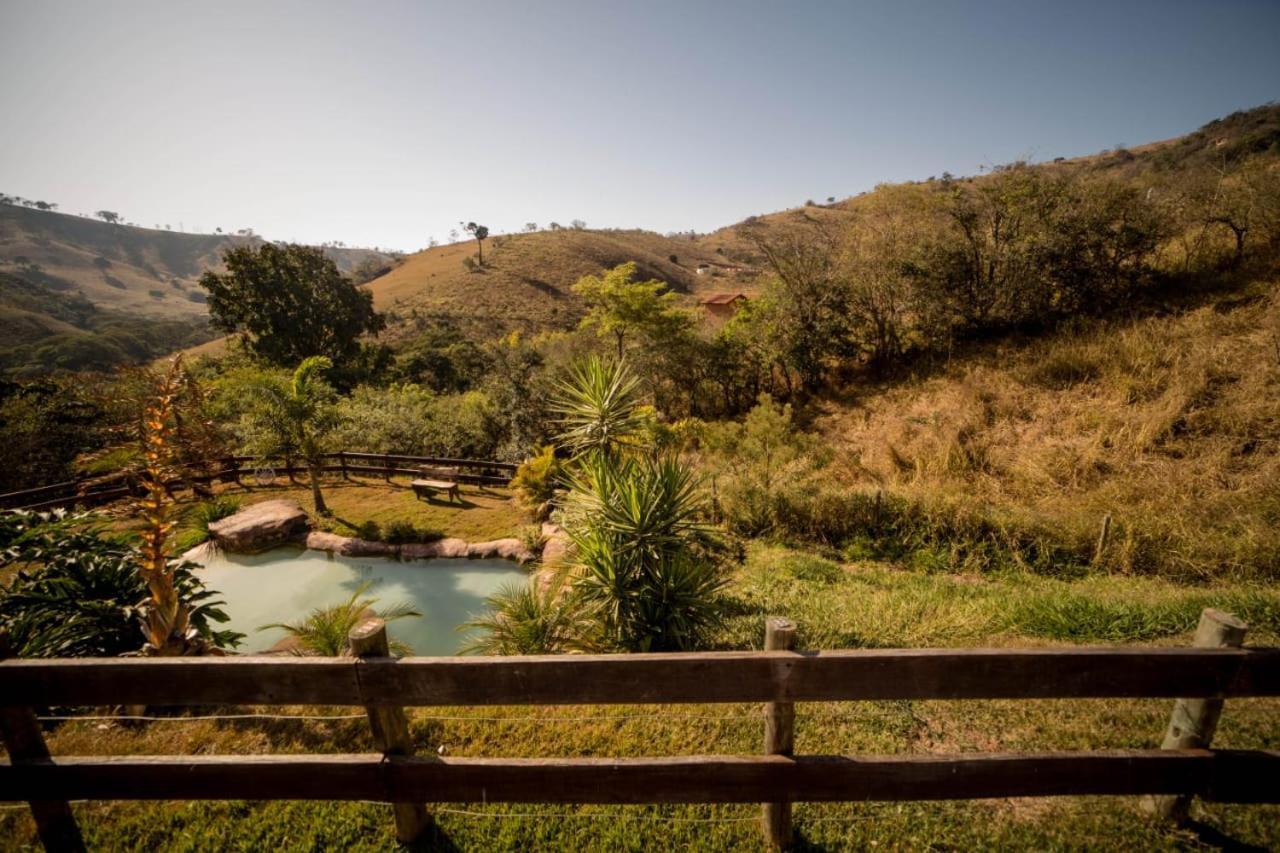 Casa De Campo Com Piscina Cascata Artificial Sao Lourenco  Zewnętrze zdjęcie